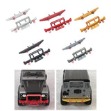 Maxbell RC Front Rear Bumper Pro for MN999 MN222 SCX10 90046 90047 RC Car Model argent