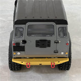 Maxbell RC Front Rear Bumper Pro for MN999 MN222 SCX10 90046 90047 RC Car Model gold