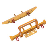 Maxbell RC Front Rear Bumper Pro for MN999 MN222 SCX10 90046 90047 RC Car Model gold