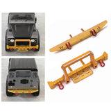 Maxbell RC Front Rear Bumper Pro for MN999 MN222 SCX10 90046 90047 RC Car Model gold