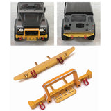 Maxbell RC Front Rear Bumper Pro for MN999 MN222 SCX10 90046 90047 RC Car Model gold