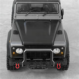 Maxbell RC Front Rear Bumper Pro for MN999 MN222 SCX10 90046 90047 RC Car Model black