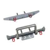Maxbell RC Front Rear Bumper Pro for MN999 MN222 SCX10 90046 90047 RC Car Model Titanium