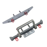 Maxbell RC Front Rear Bumper Pro for MN999 MN222 SCX10 90046 90047 RC Car Model Titanium