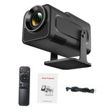 Maxbell Portable Projector US Adapter Screen Video Projector for Home Cinema Bedroom