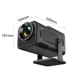 Maxbell Portable Projector AU Plug Movie Projector for Office Theater Indoor Outdoor