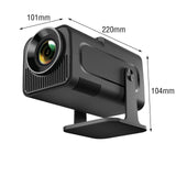 Maxbell Portable Projector UK Adapter Mini Projector for Outdoor Home Cinema Bedroom