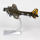 Maxbell Alloy 1:200 B17 Aircraft Diecast Model Gift for Bookshelf TV Cabinet Office