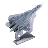 Maxbell 1:72 SU57 Aircraft Diecast Model Helicopter for Office Living Room Bookshelf A
