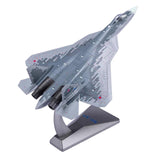 Maxbell 1:72 SU57 Aircraft Diecast Model Helicopter for Office Living Room Bookshelf A