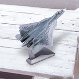 Maxbell 1:72 SU57 Aircraft Diecast Model Helicopter for Office Living Room Bookshelf A