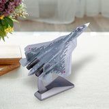 Maxbell 1:72 SU57 Aircraft Diecast Model Helicopter for Office Living Room Bookshelf A