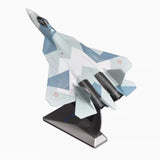 Maxbell 1:72 SU57 Aircraft Diecast Model Helicopter for Office Living Room Bookshelf B