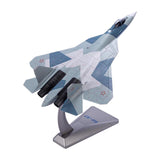 Maxbell 1:72 SU57 Aircraft Diecast Model Helicopter for Office Living Room Bookshelf B