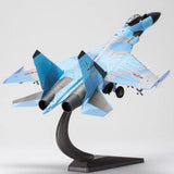 Maxbell 1/72 SU35 Airplane Diecast Model Alloy Helicopter for TV Cabinet Cafe Office