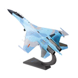 Maxbell 1/72 SU35 Airplane Diecast Model Alloy Helicopter for TV Cabinet Cafe Office