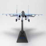 Maxbell 1/72 SU35 Airplane Diecast Model Alloy Helicopter for TV Cabinet Cafe Office