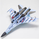 Maxbell 1/72 SU35 Airplane Diecast Model Alloy Helicopter for TV Cabinet Cafe Office