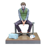 Maxbell Sitting Joker Model Statue Ornament Pretend Role Play Miniature Comics Joker