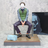 Maxbell Sitting Joker Model Statue Ornament Pretend Role Play Miniature Comics Joker