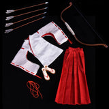 Maxbell 4x 1/6 Women Witch Costume with Skirt Shoes Bow for 12in Female Figures Accs