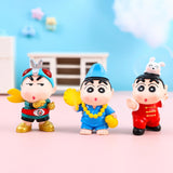 Maxbell 8Pcs Resin Mini Doll Statues Home Fireplace Gift Bedroom Miniature Figurines