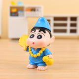 Maxbell 8Pcs Resin Mini Doll Statues Home Fireplace Gift Bedroom Miniature Figurines