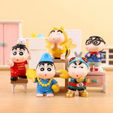 Maxbell 8Pcs Resin Mini Doll Statues Home Fireplace Gift Bedroom Miniature Figurines