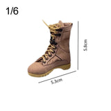 Maxbell 1/6 Scale Shoes Fashion 12" Doll Shoes for 12 inch Doll Model Action Figures sand color
