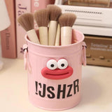 Maxbell Pen Holder Cup Stationery Organizer Makeup Brush Organizer Home Office Decor Pink
