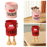 Maxbell Pen Holder Cup Stationery Organizer Makeup Brush Organizer Home Office Decor Pink