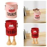 Maxbell Pen Holder Cup Stationery Organizer Makeup Brush Organizer Home Office Decor Pink