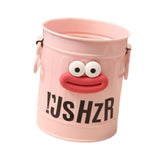 Maxbell Pen Holder Cup Stationery Organizer Makeup Brush Organizer Home Office Decor Pink