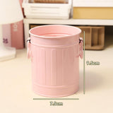 Maxbell Pen Holder Cup Stationery Organizer Makeup Brush Organizer Home Office Decor Pink