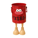 Maxbell Pen Holder Cup Stationery Organizer Makeup Brush Organizer Home Office Decor Red