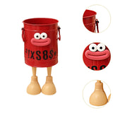 Maxbell Pen Holder Cup Stationery Organizer Makeup Brush Organizer Home Office Decor Red