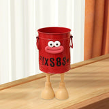 Maxbell Pen Holder Cup Stationery Organizer Makeup Brush Organizer Home Office Decor Red