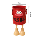 Maxbell Pen Holder Cup Stationery Organizer Makeup Brush Organizer Home Office Decor Red