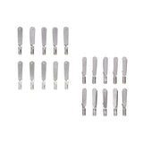 Maxbell 10x Metal Collet Sturdy Pull Rod Positioning Buckle for Remote Control Plane M2
