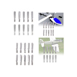 Maxbell 10x Metal Collet Sturdy Pull Rod Positioning Buckle for Remote Control Plane M2