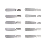 Maxbell 10x Metal Collet Sturdy Pull Rod Positioning Buckle for Remote Control Plane M2
