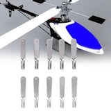 Maxbell 10x Metal Collet Sturdy Pull Rod Positioning Buckle for Remote Control Plane M2