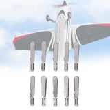 Maxbell 10x Metal Collet Sturdy Pull Rod Positioning Buckle for Remote Control Plane M3