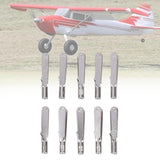 Maxbell 10x Metal Collet Sturdy Pull Rod Positioning Buckle for Remote Control Plane M3