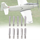 Maxbell 10x Metal Collet Sturdy Pull Rod Positioning Buckle for Remote Control Plane M3