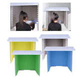 Maxbell Soundproof Booth Studio Sound Recording Foam Panels Desktop Soundproof Cover Gray Yellow