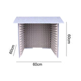 Maxbell Soundproof Booth Studio Sound Recording Foam Panels Desktop Soundproof Cover Gray