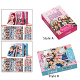 Maxbell 92Pcs Bini Lomo Card Collection Decoration Greeting Card for Fans Girls Boys Style A