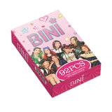 Maxbell 92Pcs Bini Lomo Card Collection Decoration Greeting Card for Fans Girls Boys Style A