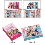 Maxbell 92Pcs Bini Lomo Card Collection Decoration Greeting Card for Fans Girls Boys Style A